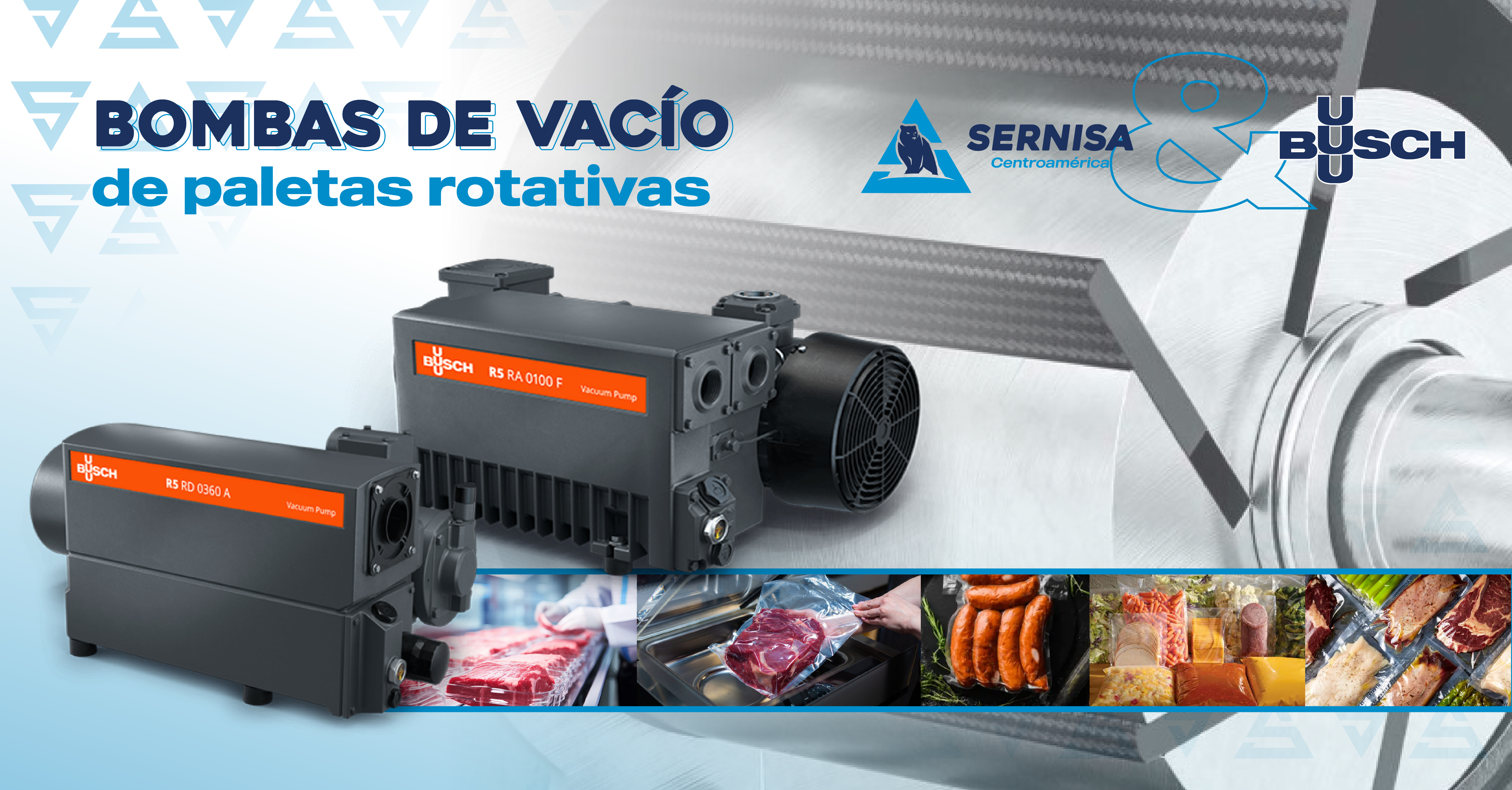 Bombas de Vacío de Paletas Rotativas