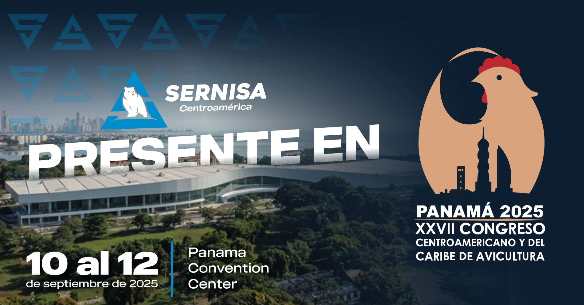 SERNISA en el XXVII congreso centroamericano y del caribe de avicultura